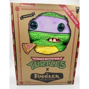 Fuggler Teenage Mutant Ninja Turtles Donatello Plush New Limited Edition